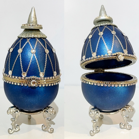 FABERGE STYLE BLUE